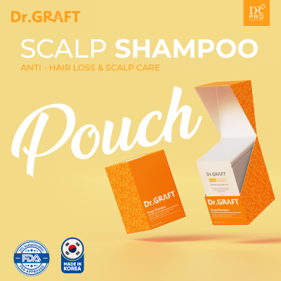Dr.GRAFT SCALP SHAMPOO | Dầu gội Dr.GRAFT Scalp-30 gói x 8ml