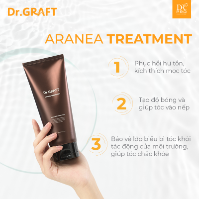 Dr.GRAFT Aranea Treatment | Mặt nạ tóc Dr.GRAFT Aranea - 200ml