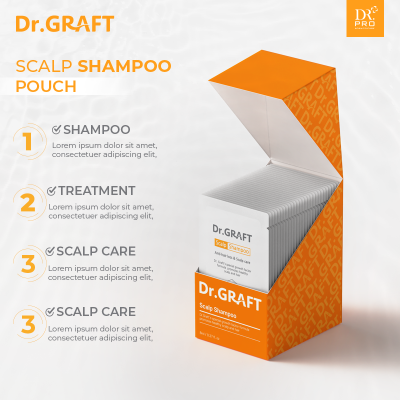 Dr.GRAFT SCALP SHAMPOO | Dầu gội Dr.GRAFT Scalp-30 gói x 8ml