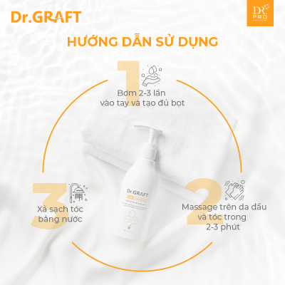 Dr.GRAFT SCALP SHAMPOO | Dầu gội Dr.GRAFT Scalp  - 300ml