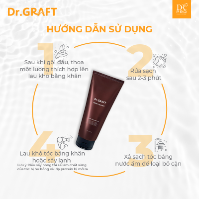 Dr.GRAFT Aranea Treatment | Mặt nạ tóc Dr.GRAFT Aranea - 200ml