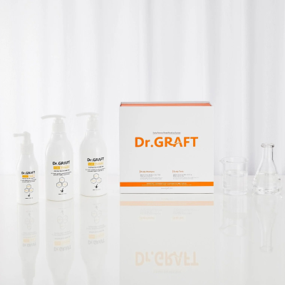 Dr.GRAFT SCALP GIFT SET - QUÀ TẶNG CHO NAM | 2 Dầu gội & 1 Xịt dưỡng tóc và giảm stress da đầu