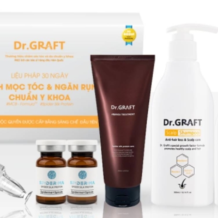 Bộ sản phẩm chăm sóc tóc toàn diện từ Dr.Graft có gì đặc biệt?